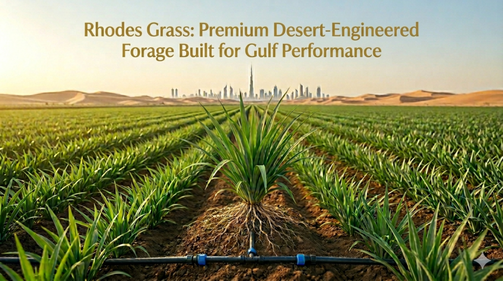 Rhodes Grass: Premium Desert-Engineered Forage Built for Gulf Performance